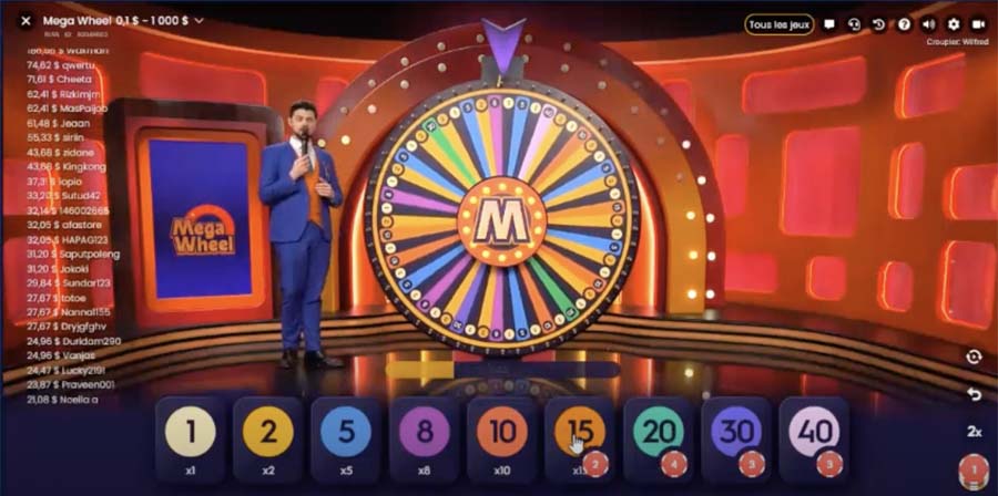 screenshot mega wheel starcasino