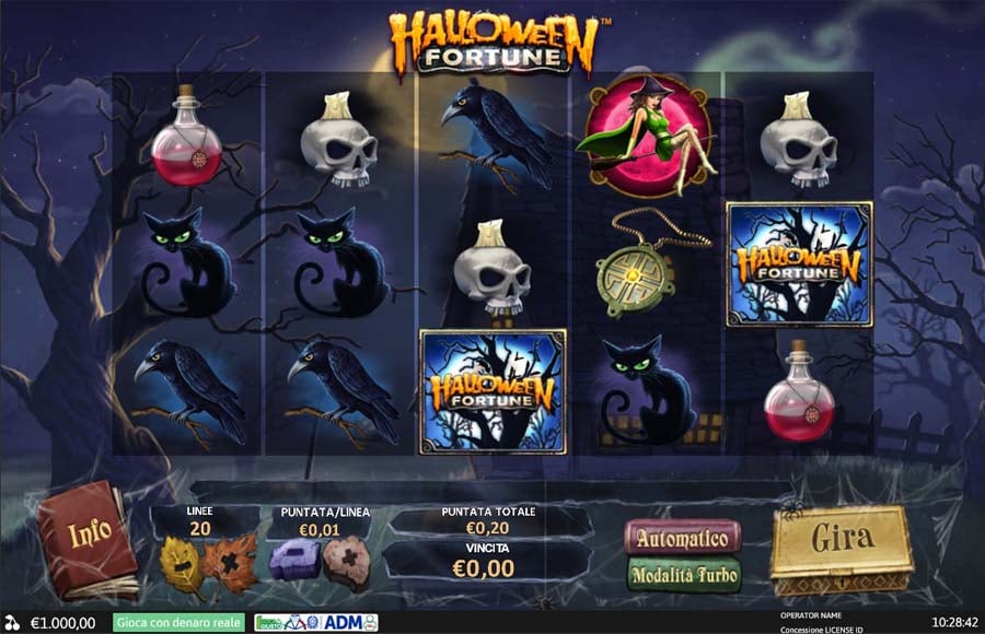 screenshot halloween fortune betfair casino