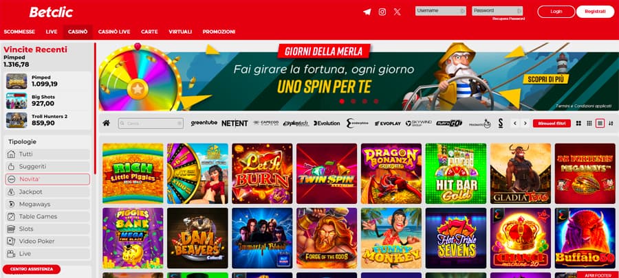 screenshot giochi speciali betclic screenshot giochi speciali betclic