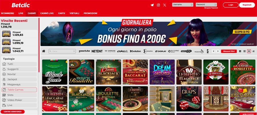 screenshot giochi tavolo betclic