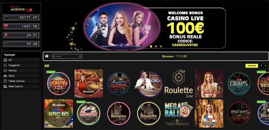 screenshot live casino betn1