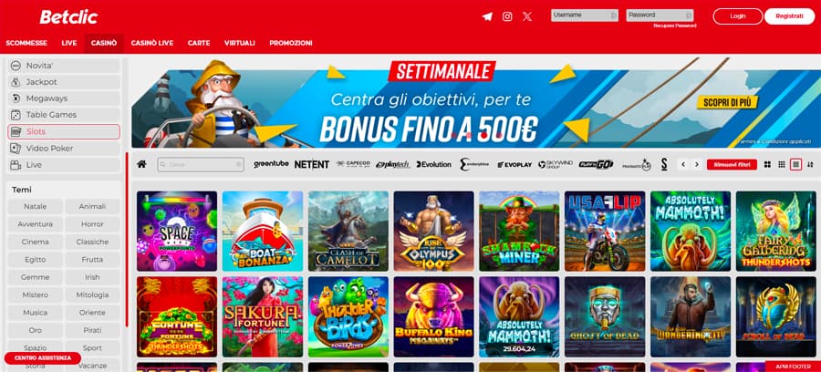 screenshot slots betclic