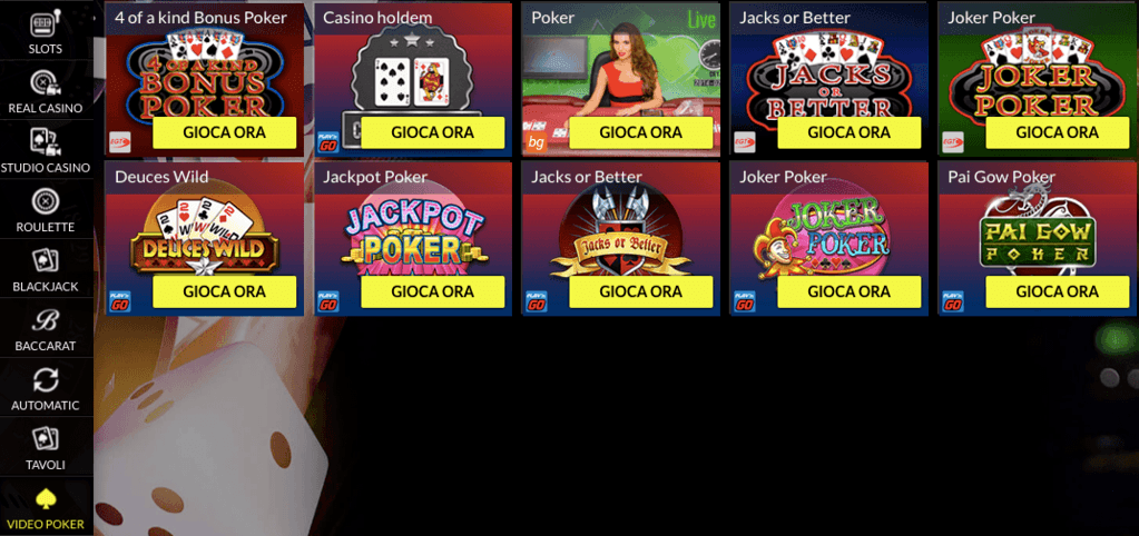 video poker Betn1 Video Poker