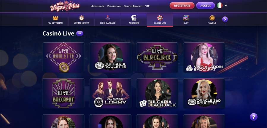 screenshot casino live vegasplus