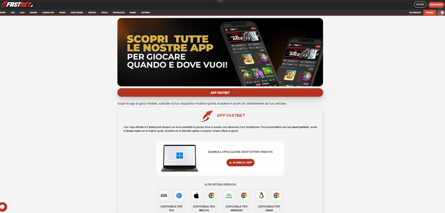 screenshot giocare smartphone fastbet screenshot giocare smartphone fastbet