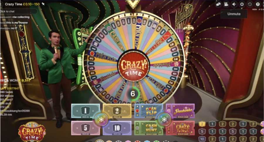 screenshot crazy time betcoin casino