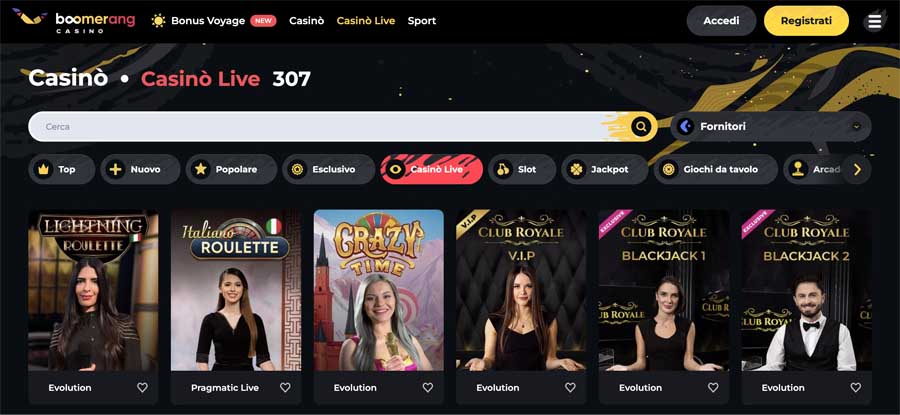 screenshot casino live boomerang casino