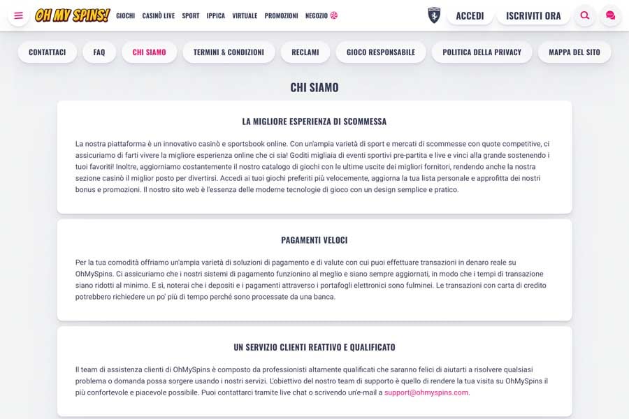 screenshot sicurezza ohmyspins sicurezza ohmyspins