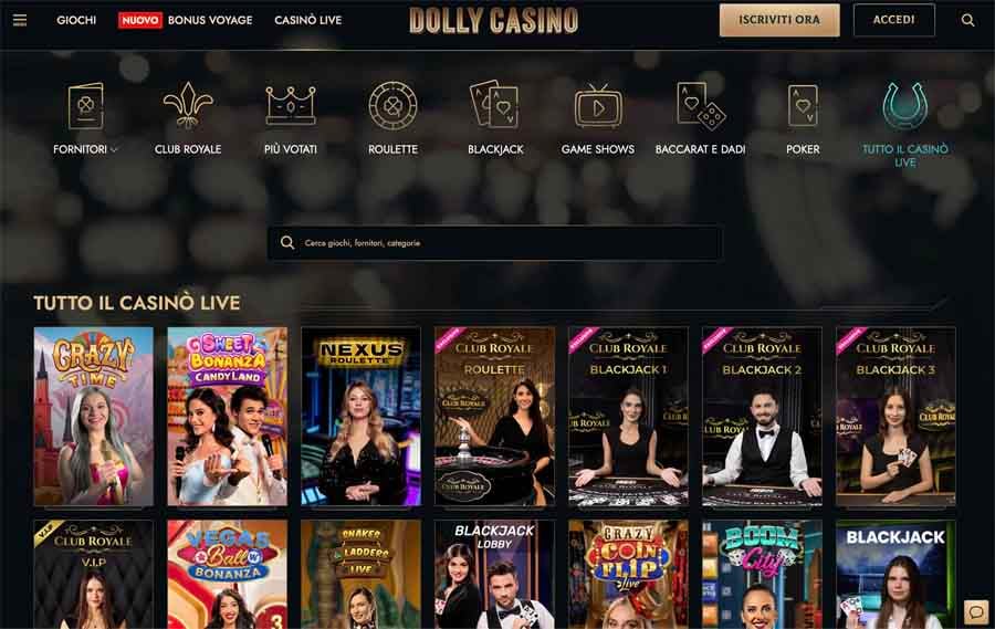 screenshot casino live dolly casino