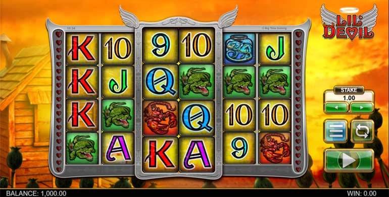 screenshot del slot gioco lil devil