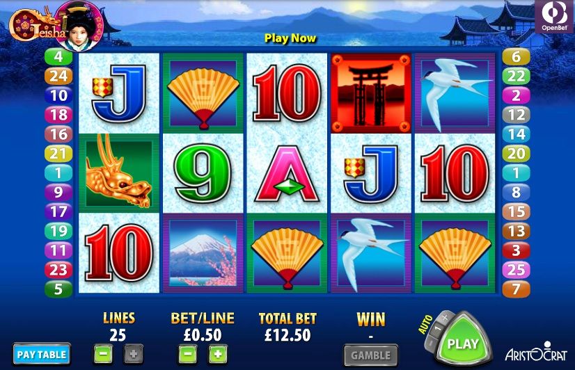 screenshot geisha slot