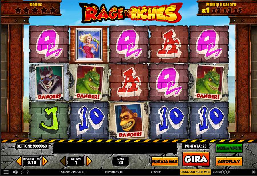 screenshot rage to riches novibet