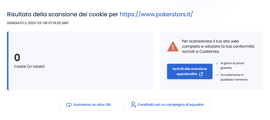 gdpr compliance pokerstars