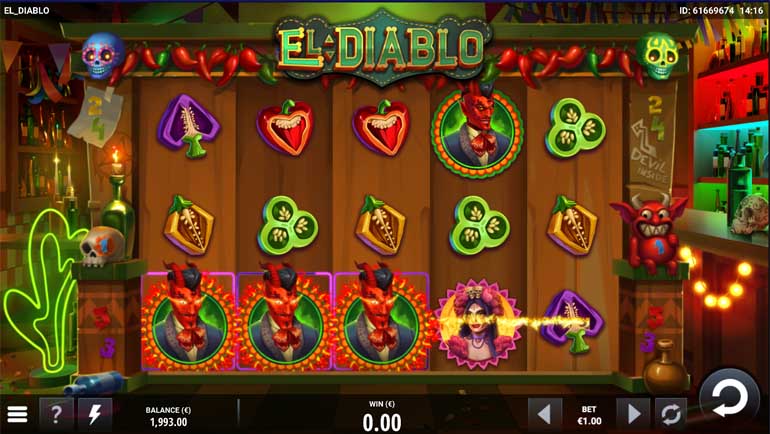 screenshot del slot gioco el diablo