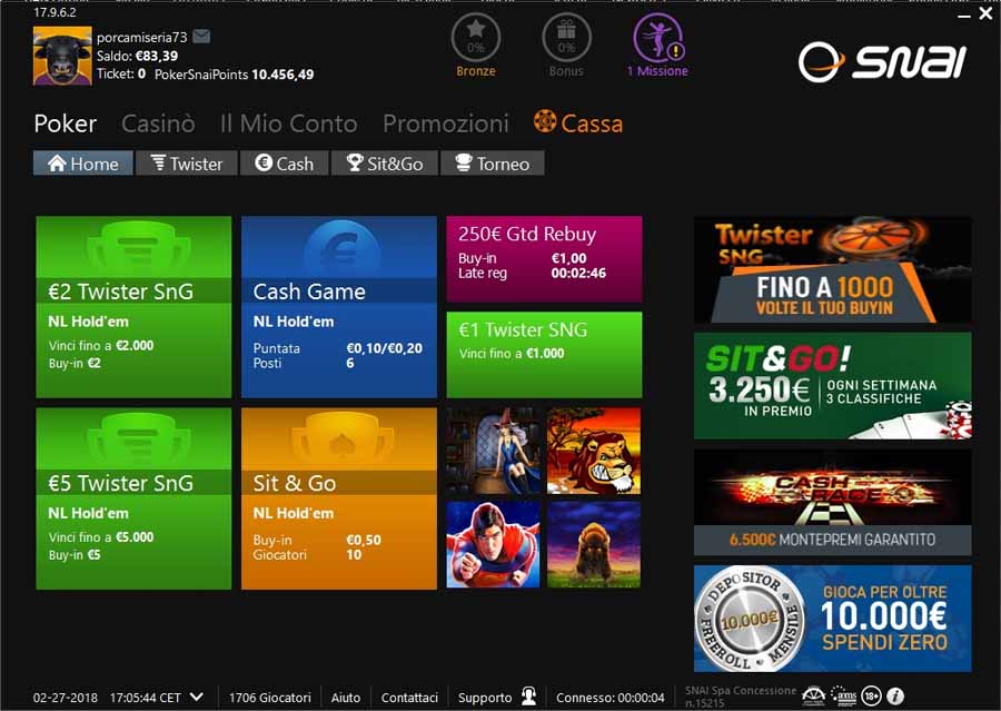 snai poker lobby snai poker lobby