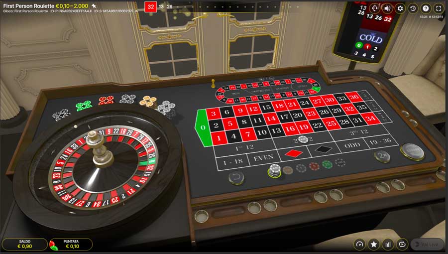 screenshot first person roulette giocare screenshot first person roulette giocare