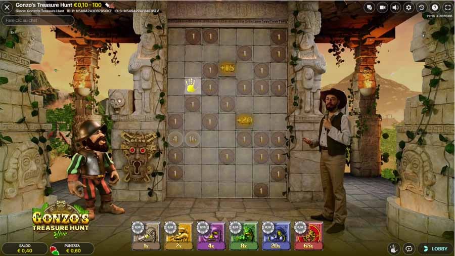 screenshot gonzos treasure hunt giocare screenshot gonzo's treasure hunt giocare