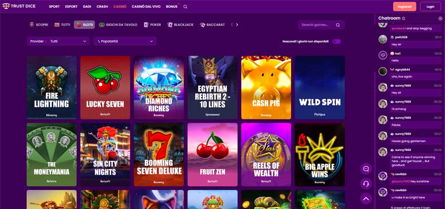 screenshot slots trustdice slots trustdice
