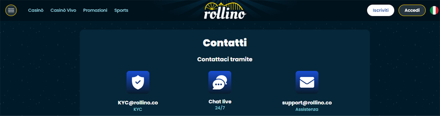 contatti rollino casino contatti rollino casino