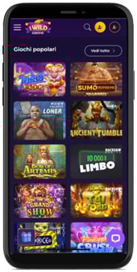 mobile iwild casino