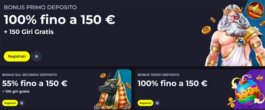 bonus benvenuto bdmbet