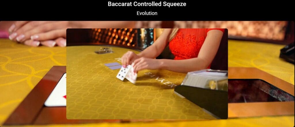 baccarat controlled squeeze