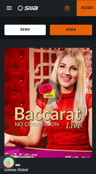 snai no commission baccarat snai no commission baccarat